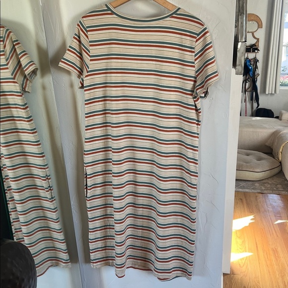 Toad&Co Multicolor Striped Midi Dress - Picture 5 of 6